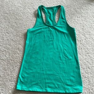 Athleta green medium tank
